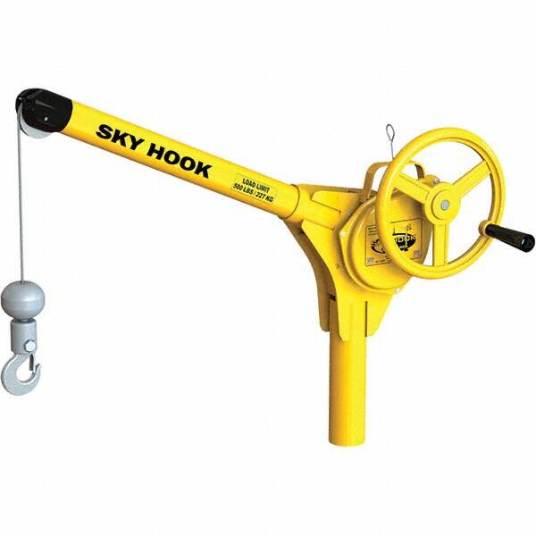 Sky Hook - 500 Lb Steel Lifting Hook Crane - Makers Industrial Supply