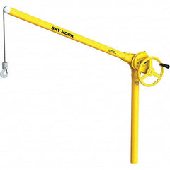 Sky Hook - 500 Lb Steel Lifting Hook Crane - Makers Industrial Supply