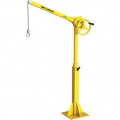 Sky Hook - 500 Lb Steel Lifting Hook Crane - Makers Industrial Supply