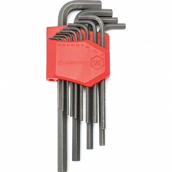 Crescent - Hex Key Sets Tool Type: Hex L-Key Set Handle Type: No Handle - Makers Industrial Supply