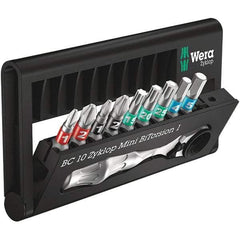 Wera - Screwdriver Bit Sets Type: Insert Bit Set Drive Size: 1/4 (Inch) - Makers Industrial Supply