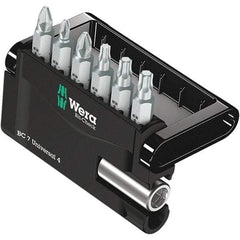 Wera - Screwdriver Bit Sets Type: Insert Bit Set Drive Size: 1/4 (Inch) - Makers Industrial Supply