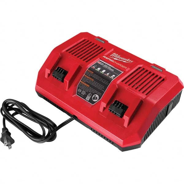 Milwaukee Tool - Power Tool Chargers Voltage: 18 Battery Chemistry: Lithium-Ion - Makers Industrial Supply