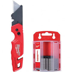 Milwaukee Tool - Utility Knives, Snap Blades & Box Cutters Type: Utility Knife Blade Type: Springback - Makers Industrial Supply