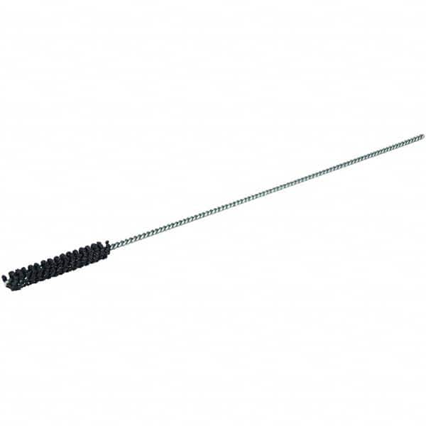 Weiler - 0.354" to 9mm Bore Diam, 320 Grit, Silicon Carbide Flexible Hone - Makers Industrial Supply