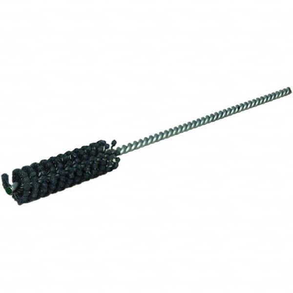 Weiler - 0.709" to 18mm Bore Diam, 120 Grit, Silicon Carbide Flexible Hone - Makers Industrial Supply