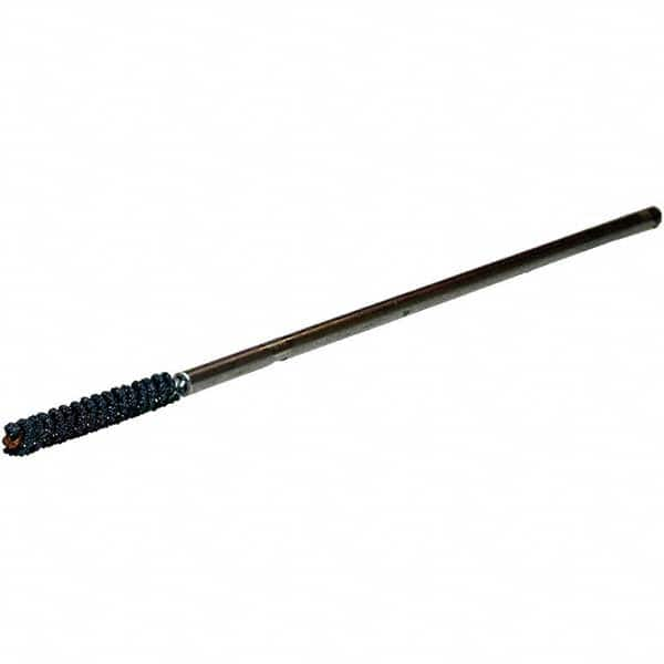 Weiler - 0.315" to 8mm Bore Diam, 240 Grit, Silicon Carbide Flexible Hone - Makers Industrial Supply