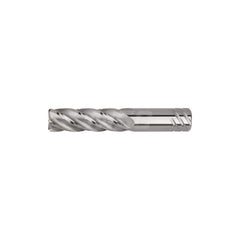 Corner Radius End Mill: 0.6299″ Dia, 5 Flutes, Solid Carbide 35 ° Helix, Bright/Uncoated, Corner Radius End, Centercutting, Series KOR5