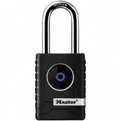 Master Lock - Padlocks Keyed: Blue Tooth Shackle Clearance: 2 (Inch) - Makers Industrial Supply