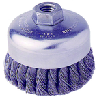 4" SINGLE ROW WIRE CUP BRUSH - Makers Industrial Supply