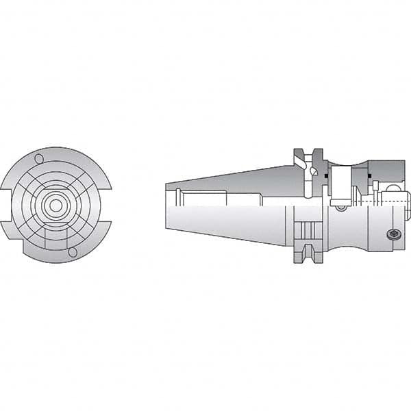 Allied Machine and Engineering - 63mm Diam Radial Clamp CAT50 Shank Modular Reamer Body - Makers Industrial Supply