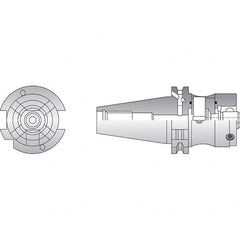 Allied Machine and Engineering - 50mm Diam Radial Clamp CAT40 Shank Modular Reamer Body - Makers Industrial Supply