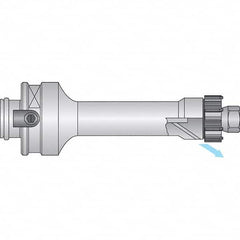 Allied Machine and Engineering - Axial Clamp Modular Shank Modular Reamer Body - Makers Industrial Supply