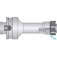 Axial Clamp Modular Shank Modular Reamer Body 63mm Shank Diam, 91.5″ OAL, Right Hand Cut