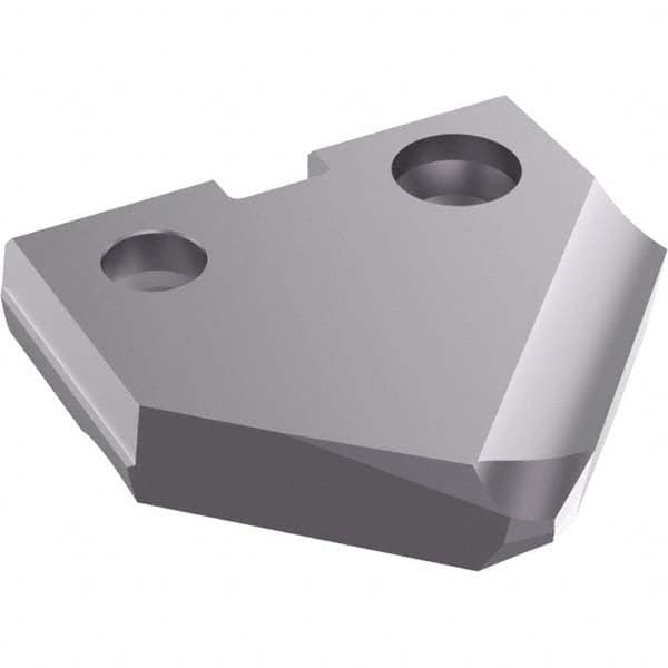 Allied Machine and Engineering - 1-7/64" Diam 90° Seat Size 2 Spade Drill Insert - Makers Industrial Supply