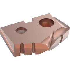 Allied Machine and Engineering - 17.5mm Diam 132° Seat Size 0 Spade Drill Insert - Makers Industrial Supply