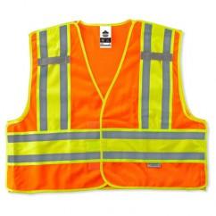 8245PSV S/M ORG PUBLIC SAFETY VEST - Makers Industrial Supply