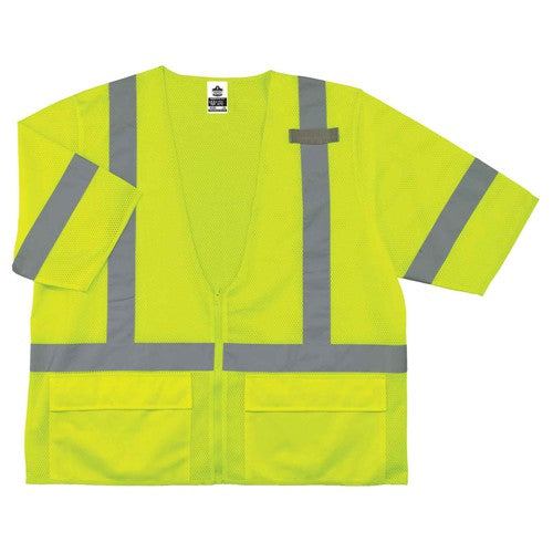 8320Z L/XL LIME STD VEST - Makers Industrial Supply