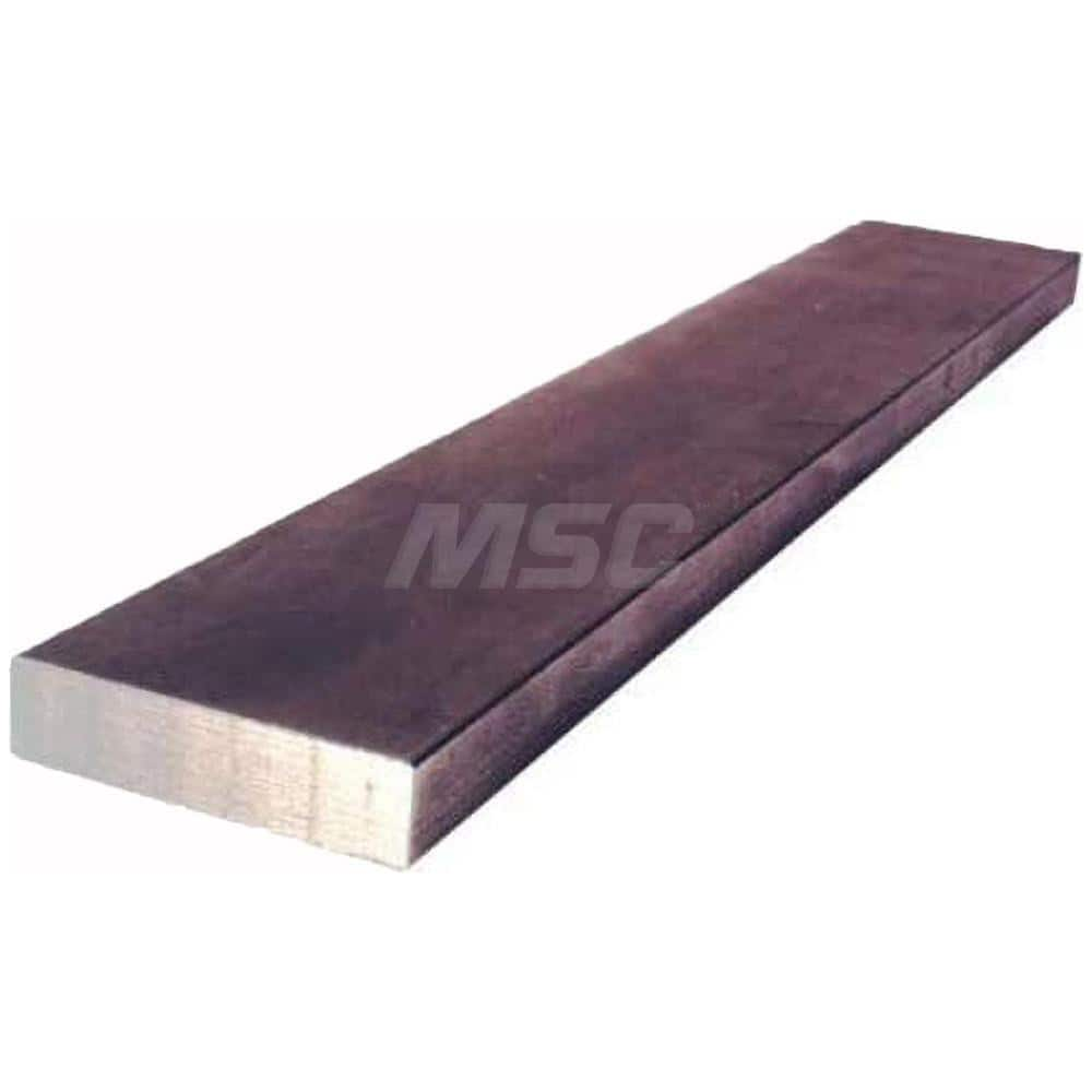 Value Collection - Steel Rectangular Bars; Thickness (Inch): 1/4 ; Width (Inch): 1-1/8 ; Length (Inch): 36 ; Material Specification: 1018 ; Additional Information: Grade Color Code: Brown - Exact Industrial Supply