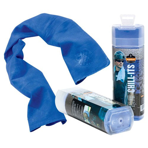 Chill-Its Cooling Towel Blue - Makers Industrial Supply