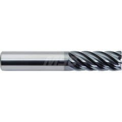 Corner Radius End Mill: 1/2″ Dia, 1-1/4″ LOC, 0.01″ Radius, 7 Flutes, Solid Carbide 3″ OAL, 1/2″ Shank Dia, 38 ° Helix, ALtima Blaze Coated, Corner Radius End, Centercutting