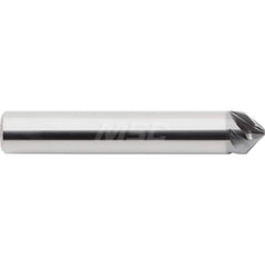 M.A. Ford - Chamfer Mills; Cutter Head Diameter (mm): 6.00 ; Included Angle A: 90 ; Chamfer Mill Material: Solid Carbide ; Chamfer Mill Finish/Coating: AlCrN ; Overall Length (mm): 57.00 ; Shank Diameter (mm): 6.00 - Exact Industrial Supply