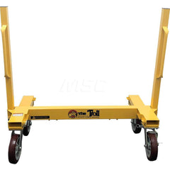 Troll - Bar, Panel & Platform Trucks; Type: Drywall Cart ; Load Capacity (Lb.): 3000.000 ; Length: 48 (Inch); Platform Length (Inch): 48 ; Width (Inch): 23 ; Height (Inch): 44 - Exact Industrial Supply