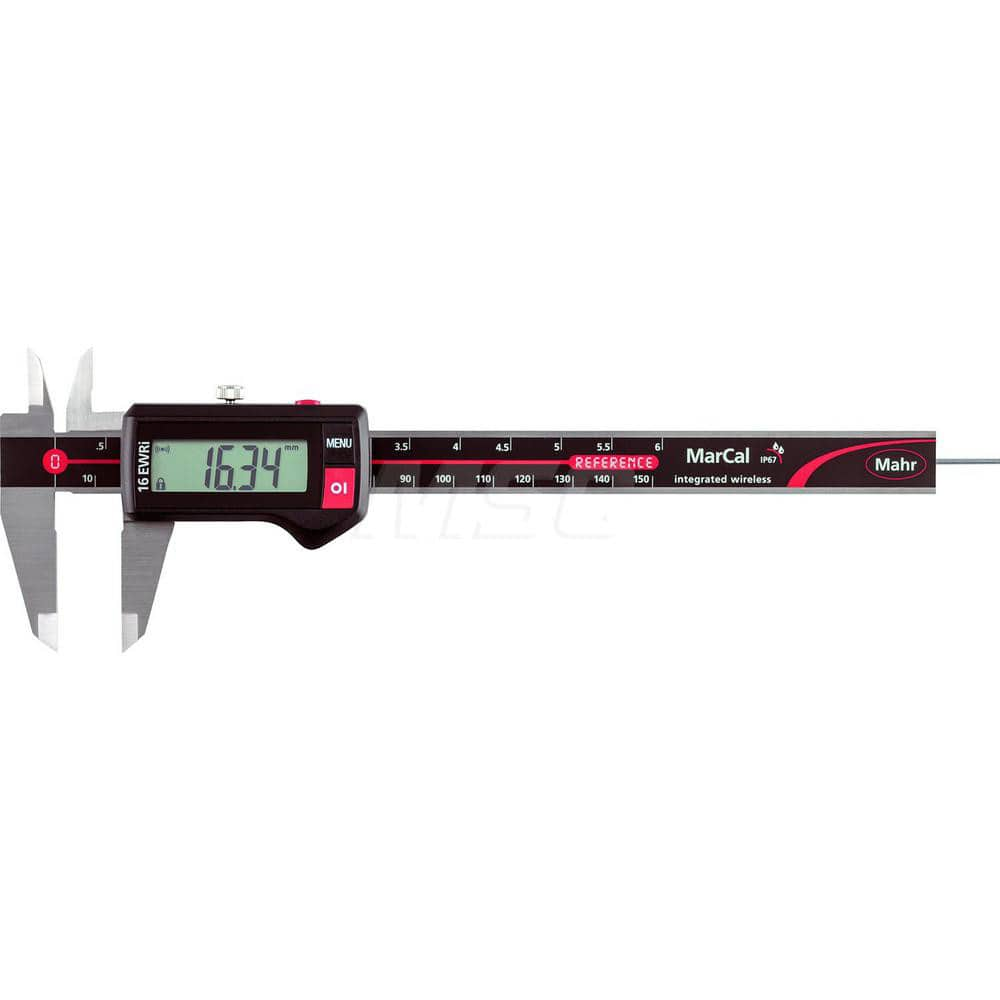 Mahr - Electronic Calipers; Minimum Measurement (mm): 0.00 ; Minimum Measurement (Decimal Inch): 0.0000 ; Maximum Measurement (Decimal Inch): 12 ; Maximum Measurement (mm): 300.00 ; Accuracy Plus/Minus (Decimal Inch): 0.0015 ; Accuracy Plus/Minus (mm): 0 - Exact Industrial Supply