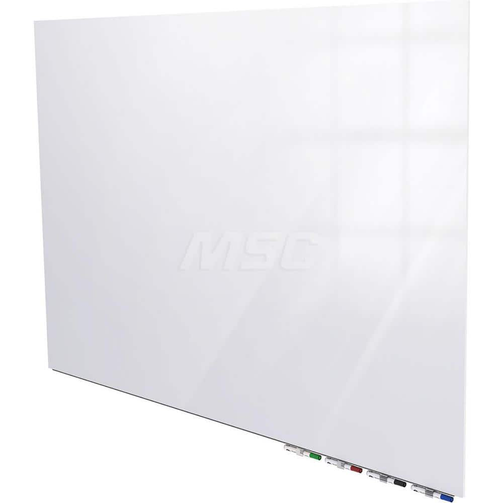 Ghent - Whiteboards & Magnetic Dry Erase Boards; Type: Glass Dry Erase Board ; Height (Inch): 48 ; Width (Inch): 60 ; Material: Glass ; Included Accessories: (4) Markers; Eraser ; Depth (Inch): 1/2 - Exact Industrial Supply