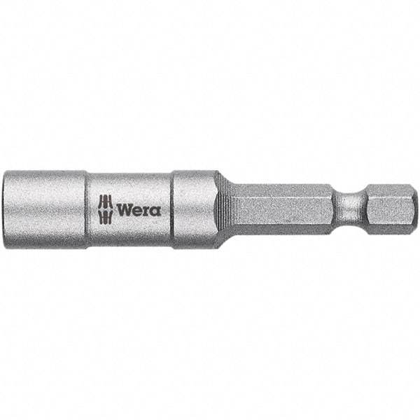 Wera - 1/4" Bit Holder - 1/4" Hex Drive, 2-1/4" OAL - Makers Industrial Supply