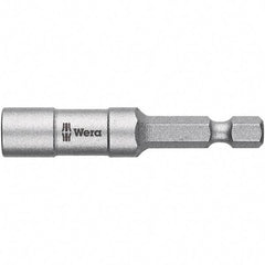 Wera - 1/4" Bit Holder - 1/4" Hex Drive, 2-1/4" OAL - Makers Industrial Supply