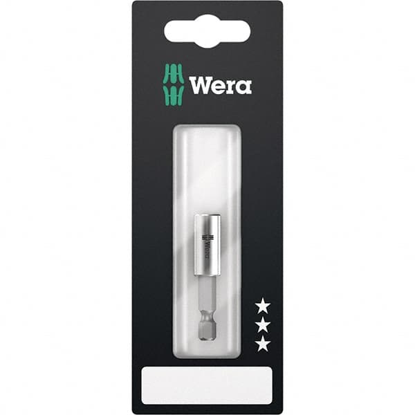 Wera - 1/4" Bit Holder - 1/4" Hex Drive, 2" OAL - Makers Industrial Supply