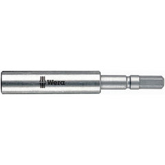 Wera - 1/4" Bit Holder - 1/4" Drive, 3-3/4" OAL - Makers Industrial Supply