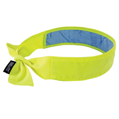 6700CT Lime Evap Cooling Bandana W/Ct-Tie - Makers Industrial Supply