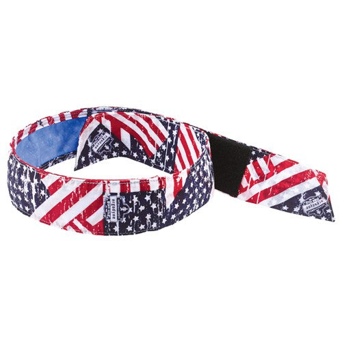 6705CT Stars&Stripes Evap Cooling Bandana W/Ct-H & L - Makers Industrial Supply