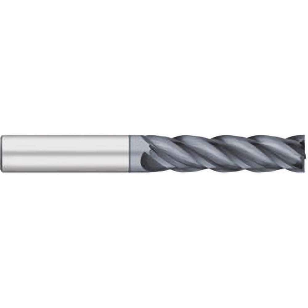 Titan USA - Square End Mills; Mill Diameter (Inch): 1/4 ; Mill Diameter (Decimal Inch): 0.2500 ; Number of Flutes: 4 ; Length of Cut (Inch): 1-1/8 ; Length of Cut (Decimal Inch): 1.1250 ; Material: Solid Carbide - Exact Industrial Supply