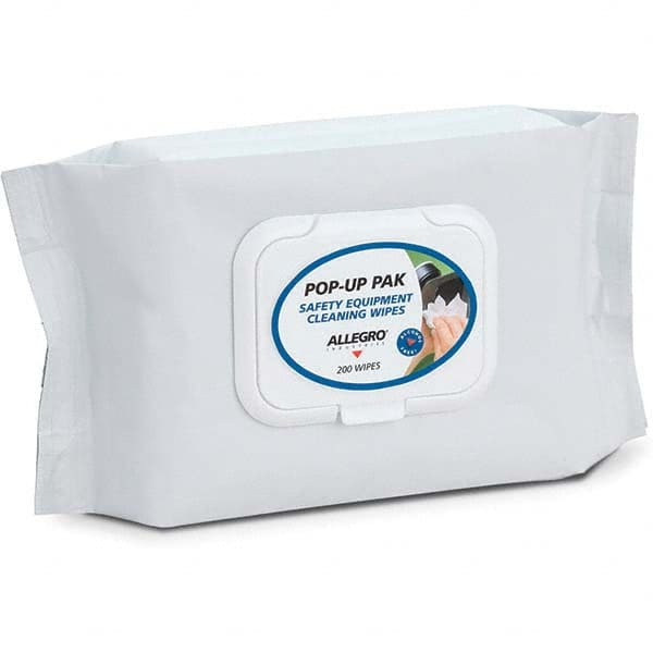 Allegro - 1 200-Piece Facepiece Cleaning Alcohol-Free Wipes - Makers Industrial Supply