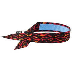 6705CT Flames Evap Cooling Bandana W/Ct-H & L - Makers Industrial Supply