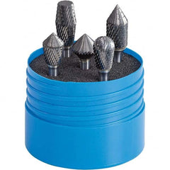 SGS Pro - Burr Sets Head Shape: Combi/Ball; Combi/60 Cone/Cylinder; Combi/Inverted Cone/Cylinder; Combi/90 Cone; Combi/Double Inverted Cone Tooth Style: Double Cut - Makers Industrial Supply