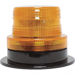 Railhead Corporation - Strobe & Flashing Lights Light Type: Quad High; Double; Quad Low; Triple Flash Lens Color: Amber - Makers Industrial Supply