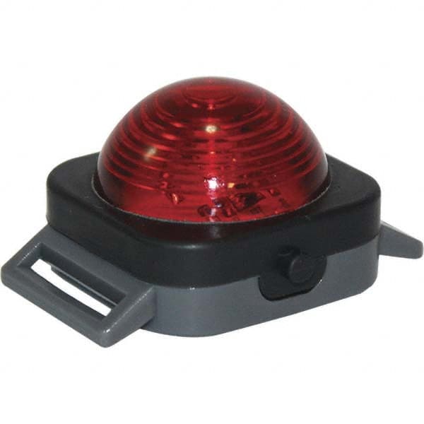 Railhead Corporation - Strobe & Flashing Lights Light Type: Flashing, Steady Lens Color: Red - Makers Industrial Supply