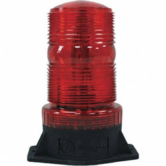 Railhead Corporation - Strobe & Flashing Lights Light Type: Single; Double; Quad; Revolving Lens Color: Red - Makers Industrial Supply