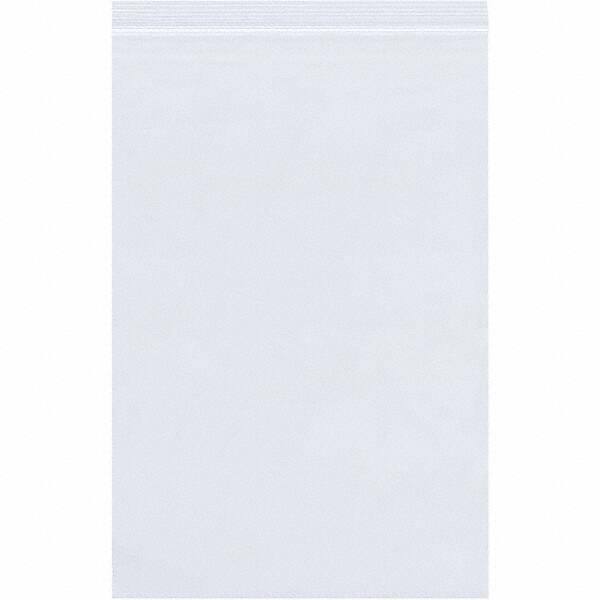 Value Collection - Pack of (1,000), 8 x 10" 4 mil Reclosable Poly Bags - Makers Industrial Supply