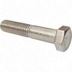 Value Collection - 5/8-11 3-1/4" Long Hex Head Cap Screw - Partially Threaded, 316 Stainless Steel, Uncoated - Makers Industrial Supply