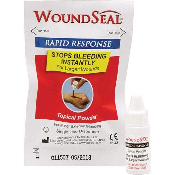 WoundSeal - Bandages & Dressings Type: Wound Care Bandage Material: Topical Powder - Makers Industrial Supply