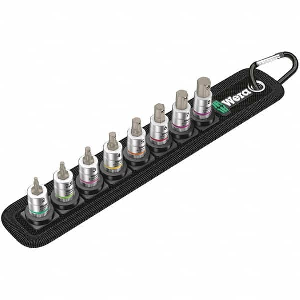 Wera - Hex & Torx Bit Socket Sets Type: Hex Bit Socket Set Drive Size: 1/4 - Makers Industrial Supply