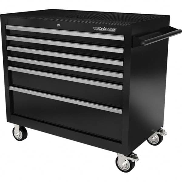 PRO-SOURCE - 6 Drawer 1,540 Lb Capacity Steel Tool Roller Cabinet - Makers Industrial Supply