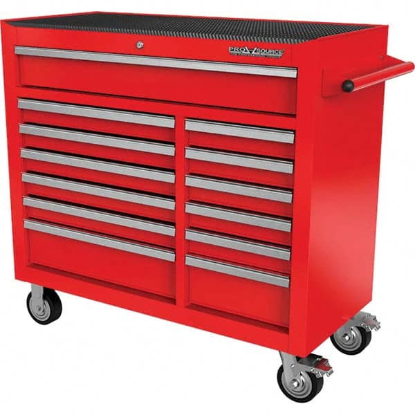 PRO-SOURCE - 13 Drawer 1,540 Lb Capacity Steel Tool Roller Cabinet - Makers Industrial Supply