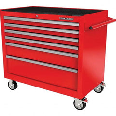 PRO-SOURCE - 6 Drawer 1,540 Lb Capacity Steel Tool Roller Cabinet - Makers Industrial Supply