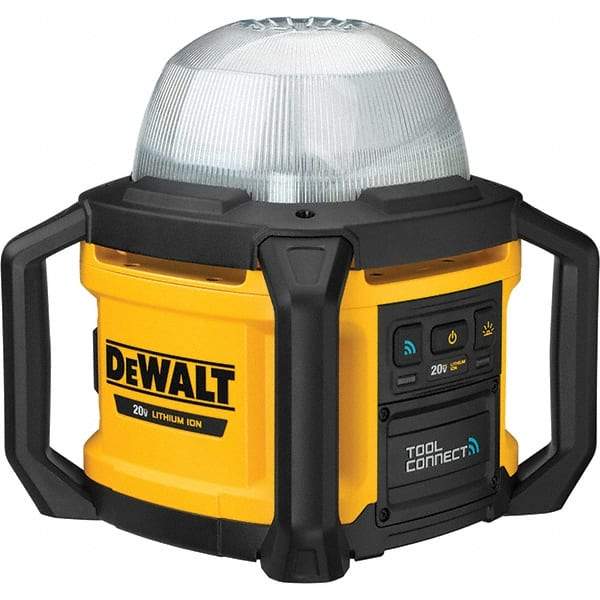 DeWALT - Cordless Work Lights Voltage: 20 Run Time: 11 Hours - Makers Industrial Supply